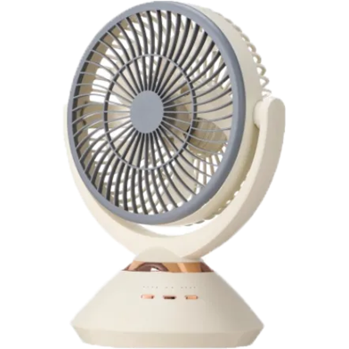 Joy Super JY-2571 Professional 6 Battery Rechargeable Portable Table Fan